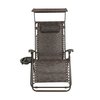 Snow Joe Bliss Hammocks Gravity Free Chair w Canopy, Pillow, Drink Tray GFC-434JR